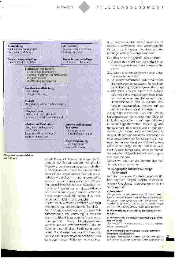 Vorschauseite 2: Pflegeassessment im Rahmen der Alterspflege