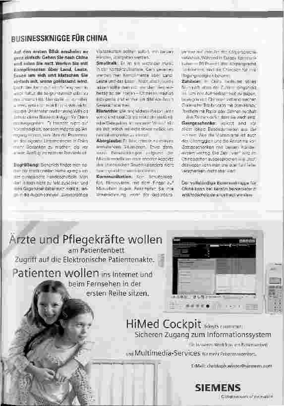 Vorschauseite 4: Businessknigge für China