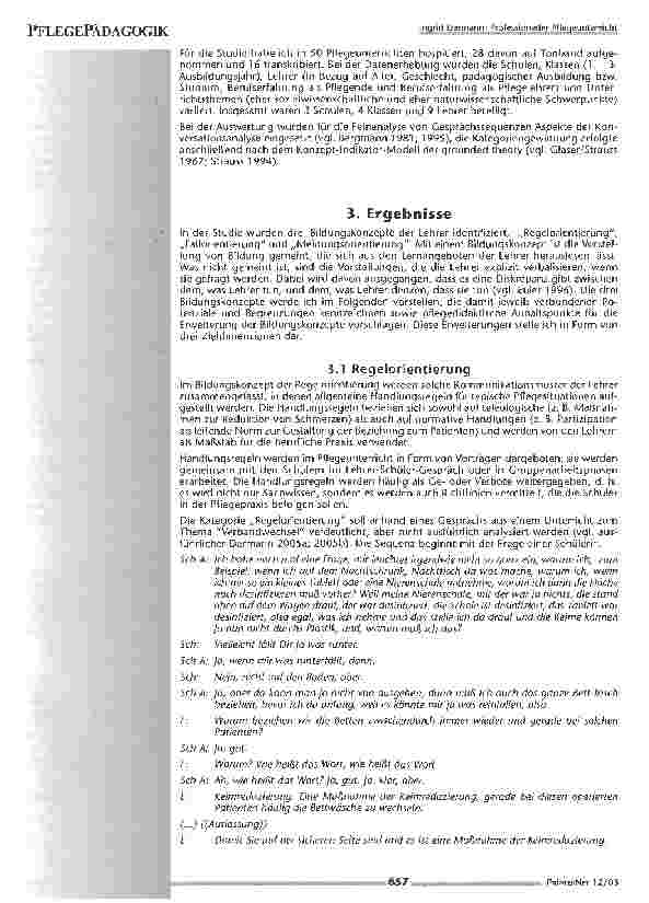 Vorschauseite 3: Professioneller Pflegeunterricht