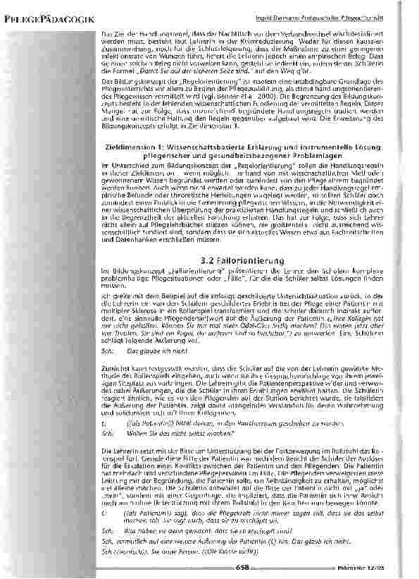 Vorschauseite 4: Professioneller Pflegeunterricht