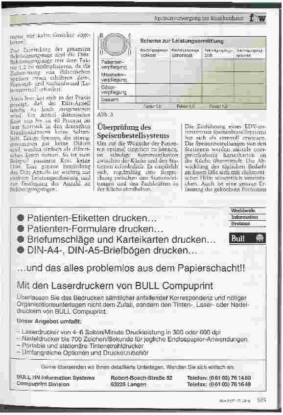 Vorschauseite 4: Speisenversorgung im Krankenhaus Konzept zur Überprüfung der Wirschaftlichkeit
