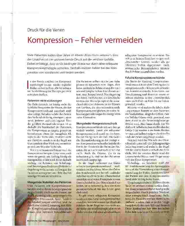 Vorschauseite 1: Kompression - Fehler vermeiden