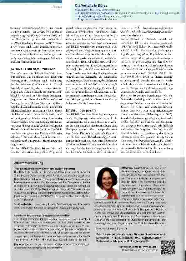 Vorschauseite 4: Therapeutische Interventionen strukturiert bewerten