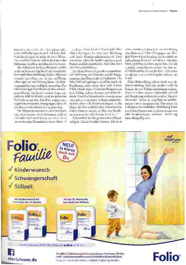 Vorschauseite 4: Hebammenarbeit mal ganz handlich