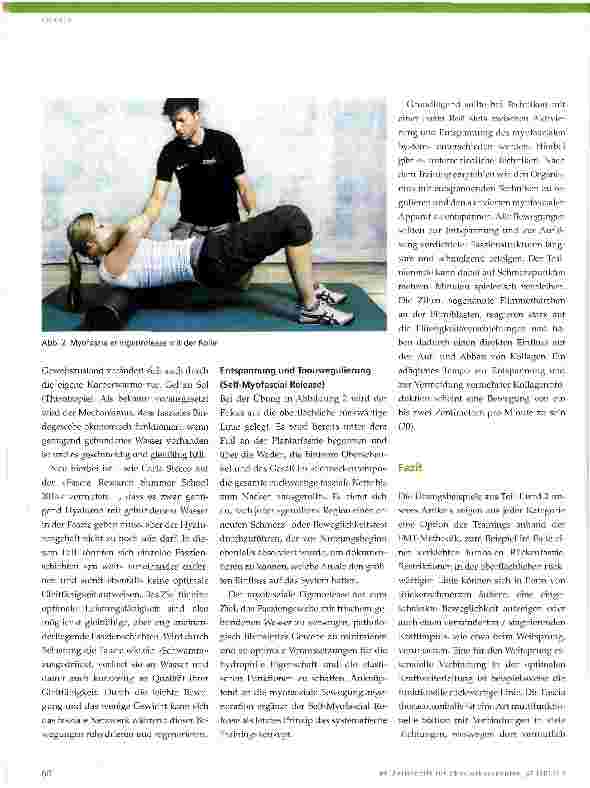 Vorschauseite 2: Functional Myofascial Training Teil 2: Myofasziale Bewegungsregeneration, Entspannung und Tonusregulierung