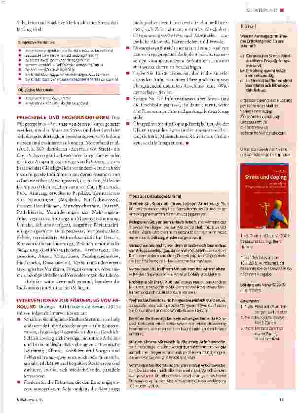 Vorschauseite 3: Erholung und Erholungsförderung