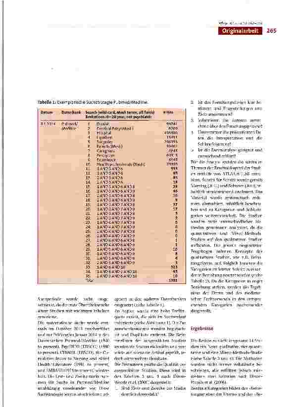 Vorschauseite 3: Erfahrungen und Bedürfnisse von Eltern hospitalisierter Kinder mit Behinderung und den in der Betreuung verantwortlichen medizinischen Fachpersonen -Eine systematische Review