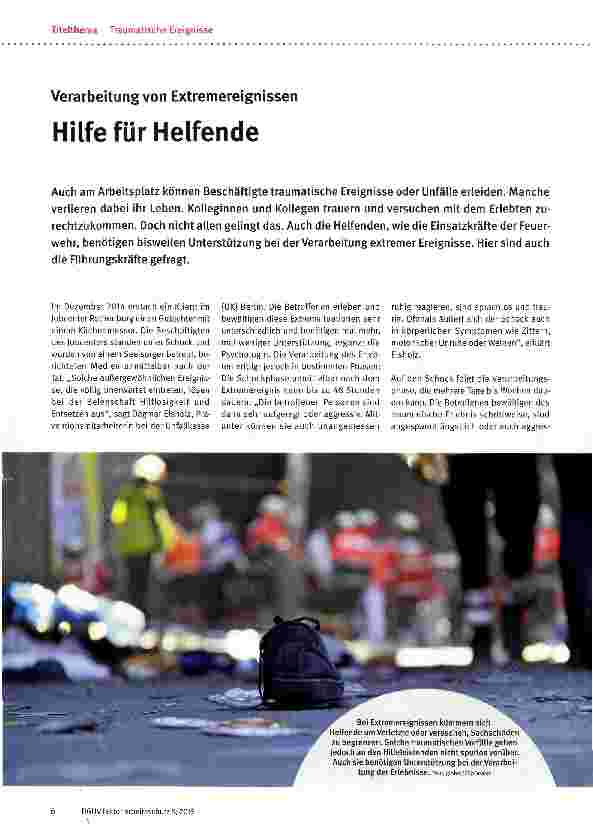 Vorschauseite 1: Hilfe für Helfende
