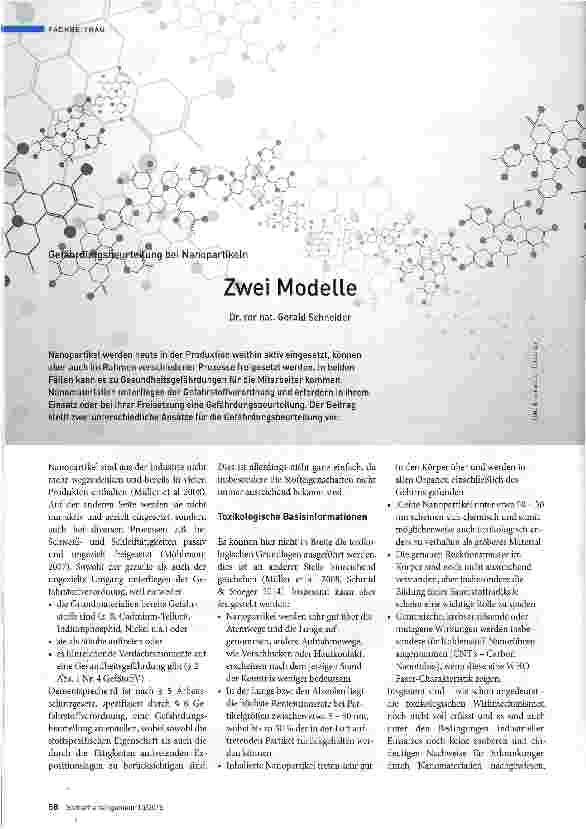 Vorschauseite 1: Zwei Modelle