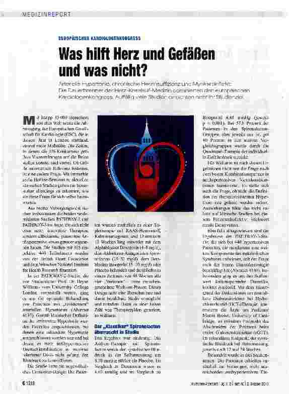 Vorschauseite 1: Was hilft Herz und Gefäßen und was nicht?