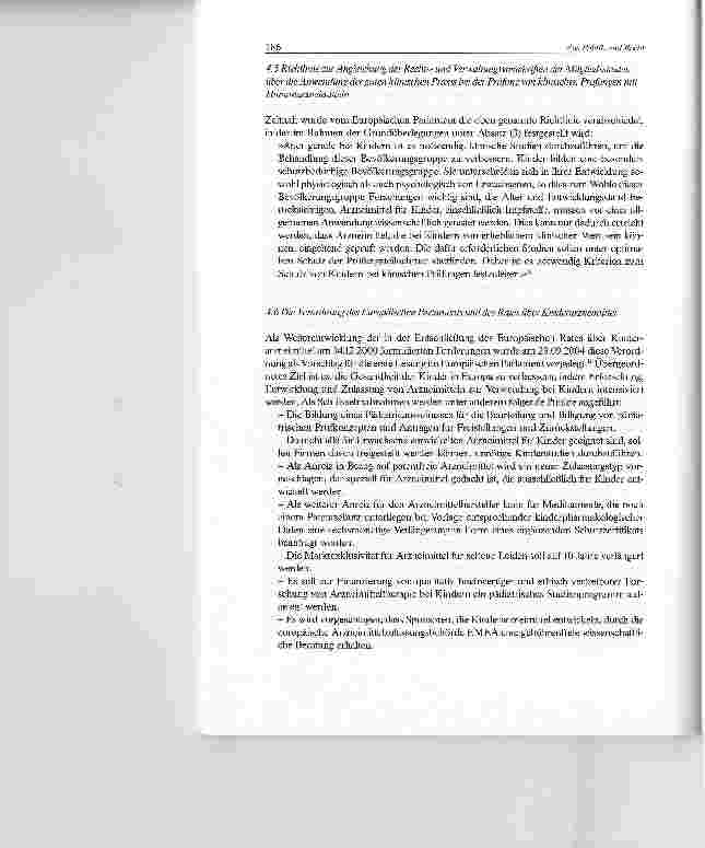 Vorschauseite 5: Arzneimitteltherapie und Arzneimittelprüfung bei Kindern und Jugendlichen