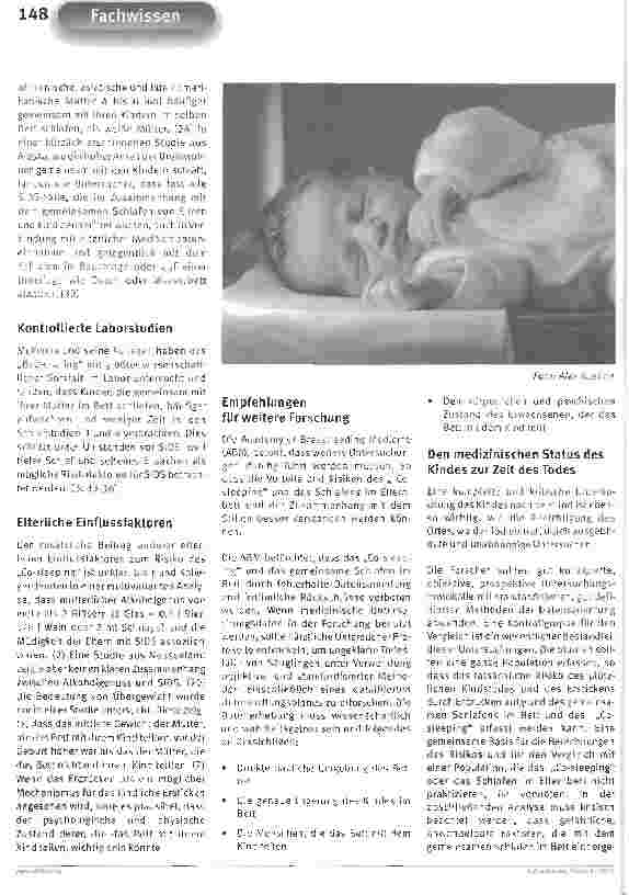 Vorschauseite 5: Richtlinien zu Co-Sleeping und StillenABM-Protokolle - Klinisches Protokoll Nr. 6