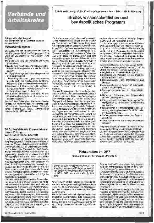Vorschauseite 1: Hakenhalten im OP