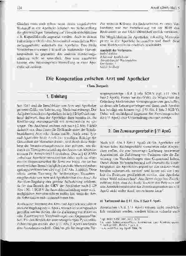 Vorschauseite 3: Rechtliche Grenzen der Herstellung von Fertigarzneimittelnin der Apotheke