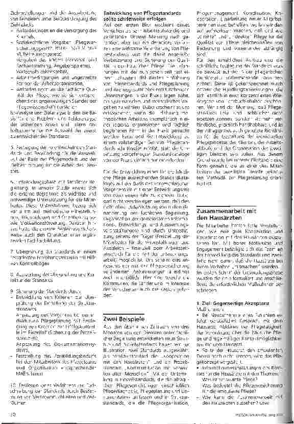 Vorschauseite 3: Pflegestandards in der häuslichen Altenund Krankenpflege