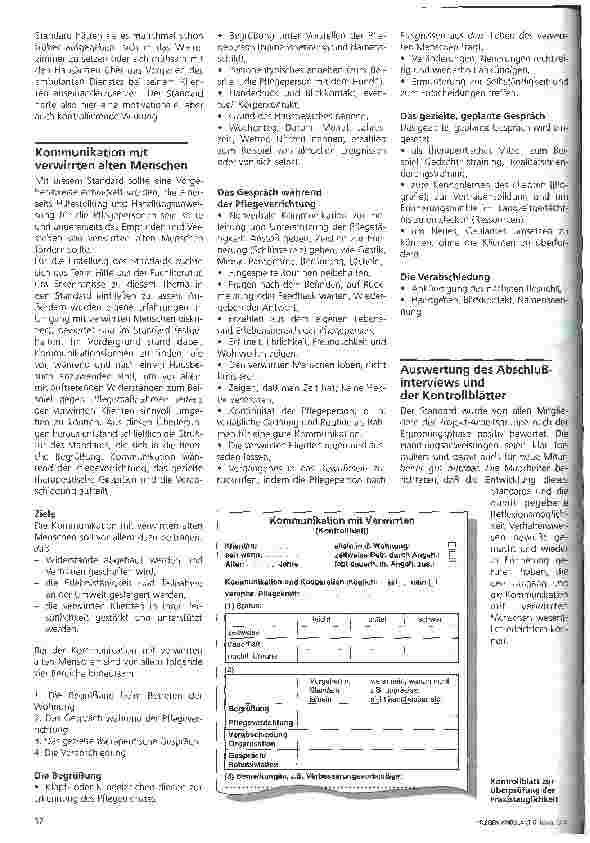 Vorschauseite 5: Pflegestandards in der häuslichen Altenund Krankenpflege