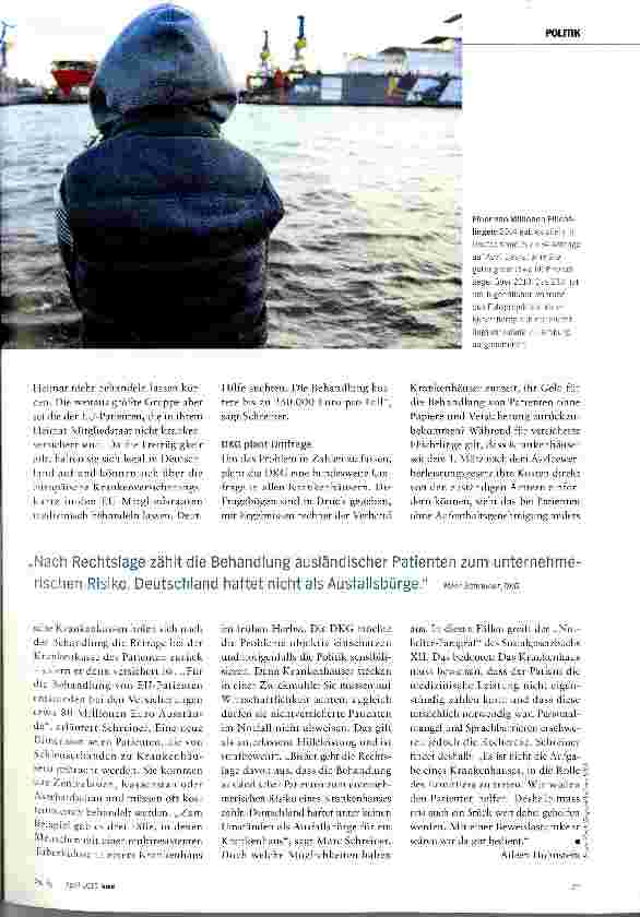 Vorschauseite 2: Kliniken im Dilemma
