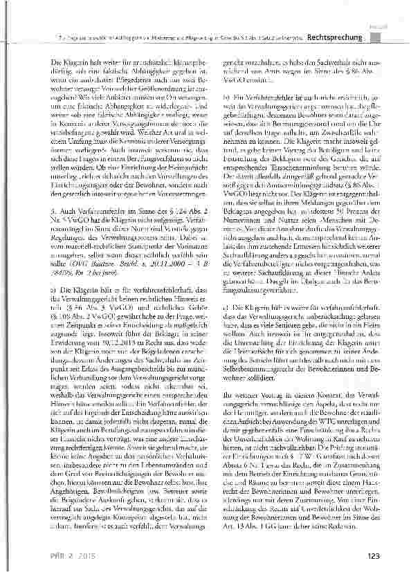 Vorschauseite 4: Zur Frage der tatsächlichen Abhängigkeit von Mietvertrag und Pflegevertrag im Sinne des § 3 Abs. 1 Satz 2 Berliner WTC Berliner WTG § 1 Abs. 1 Satz 1, § 2 Abs. 1 Satz 2, § 3 Abs.…