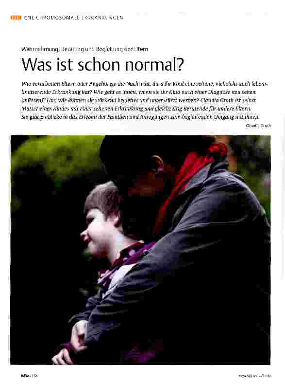Vorschauseite 1: Was ist schon normal?