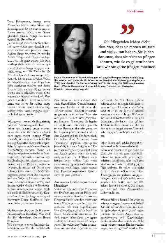 Vorschauseite 2: WIEDER SPUREN, WAS ICH SELBST BRAUCHE