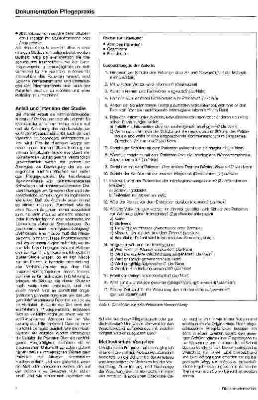 Vorschauseite 2: Die Wahrung der Intimsphäre bei der Waschung des Intimbereichs Eine Studie zu einem Tabuthema