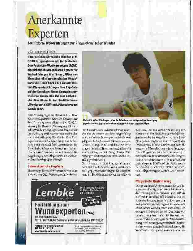 Vorschauseite 1: Anerkannte Experten