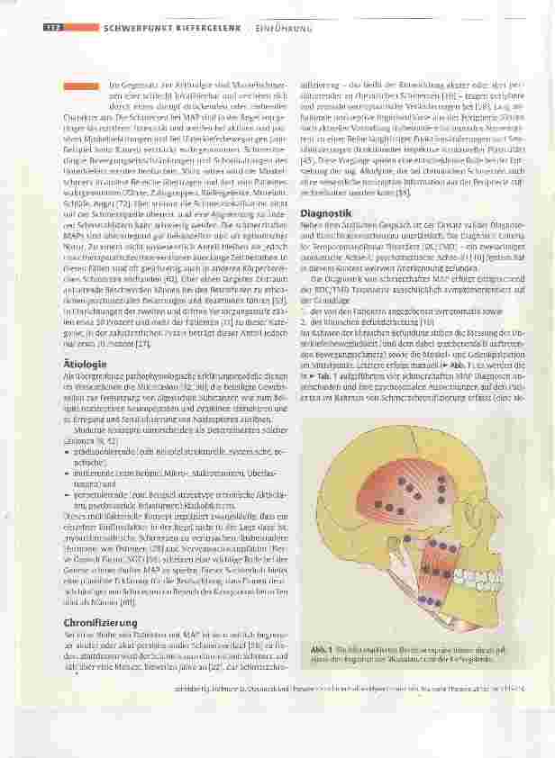 Vorschauseite 2: Diagnostik und Therapie von schmerzhaften Myoarthropathien