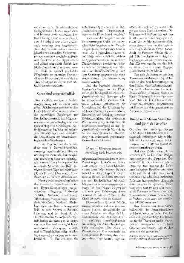 Vorschauseite 3: IM EINSATZ GEGEN GEFÄHRLICHE KEIME