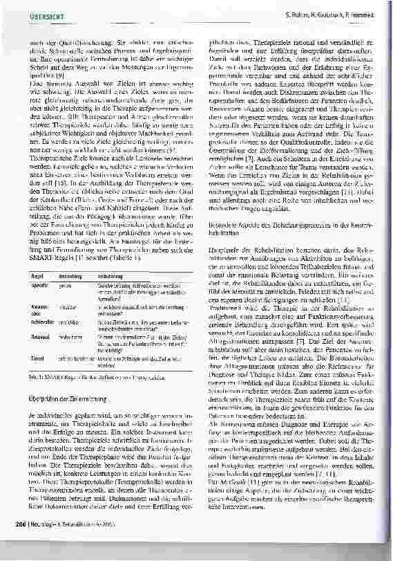 Vorschauseite 3: ICF-basierte Zieldefinition in der Neurorehabilitation