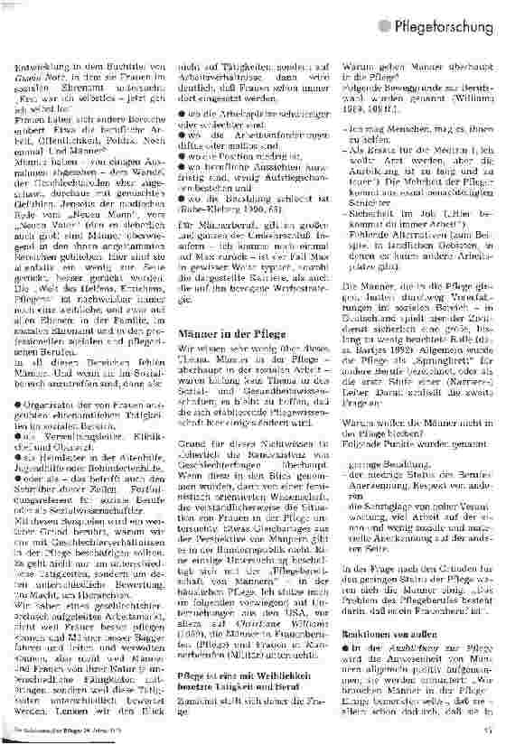 Vorschauseite 2: Frauen, das hilfreiche Geschlecht - und Männer?