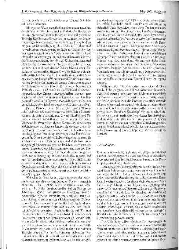 Vorschauseite 4: Bin dann nicht son ganz graden Weg gegangen. Eine Analyse der beruflichen Werdegänge von zehn Pflegewissenschaftlerinnen
