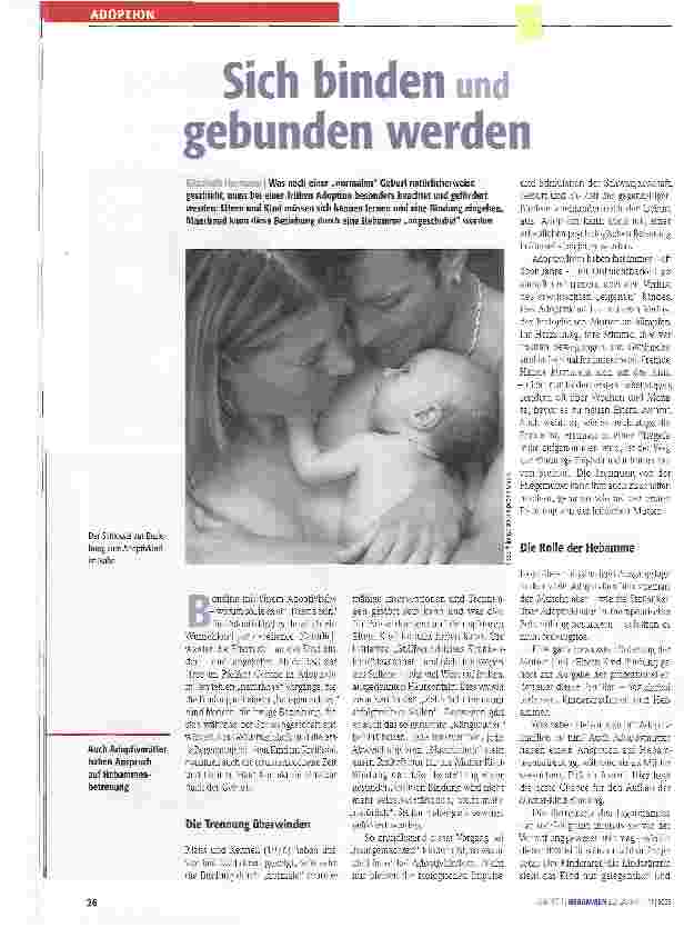 Vorschauseite 1: Sich binden und gebunden werden