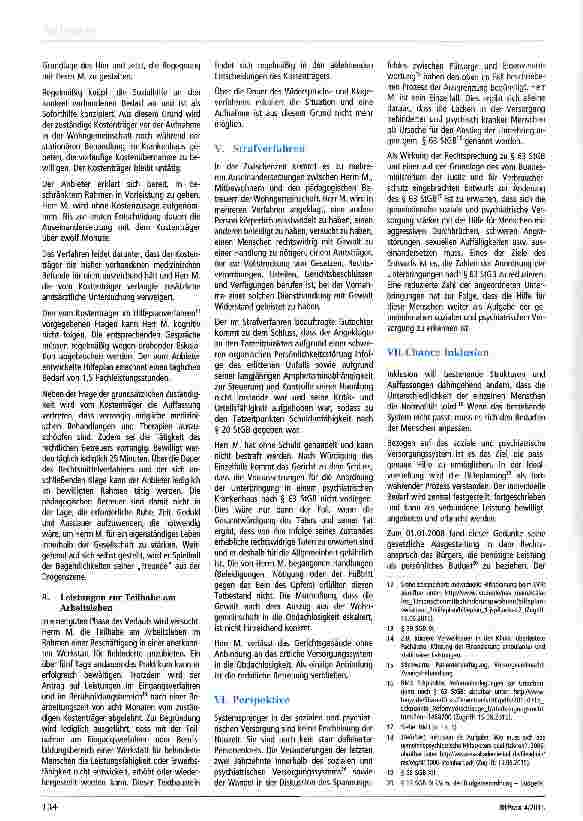 Vorschauseite 4: Die Grenzen rechtlicher Betreuung bei Systemsprengern und das Erfordernis personenzentrierter Angebote