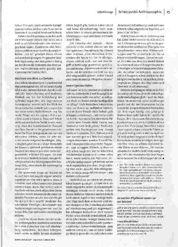 Vorschauseite 3: Mehr Rhythmus, weniger Stress