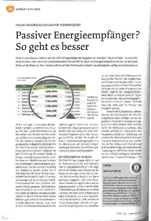 Vorschauseite 1: Passiver Energieempfänger? So geht es besser