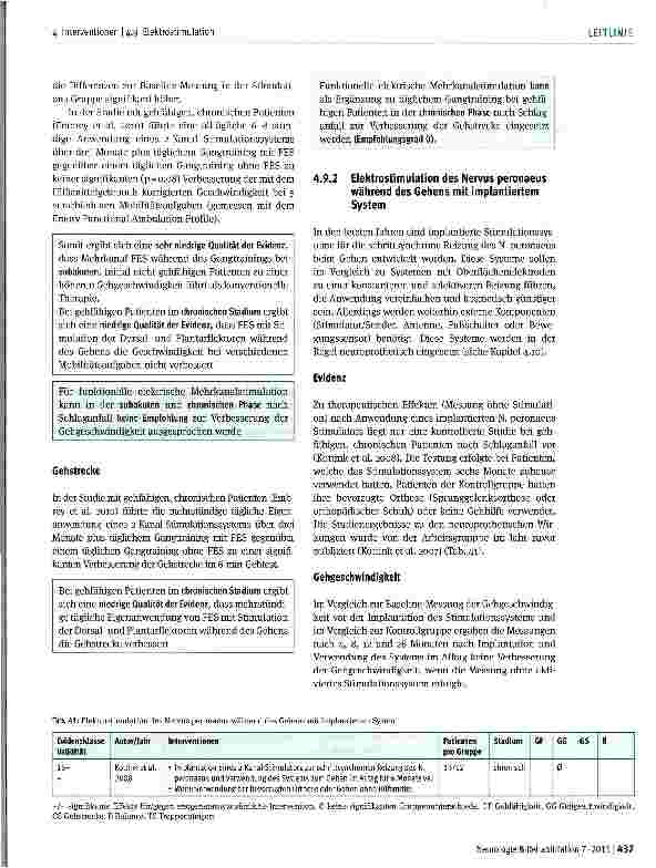 Vorschauseite 6: Elektrostimulation