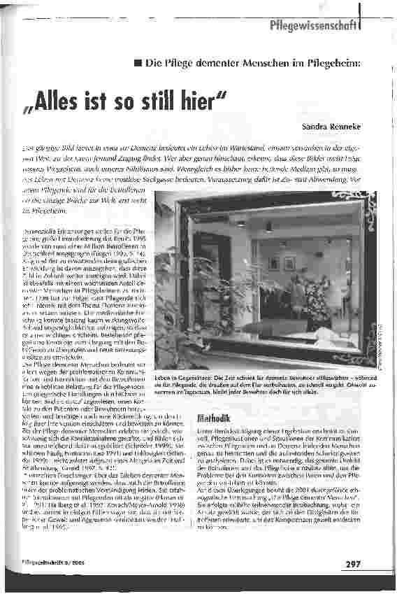 Vorschauseite 1: Alles ist so still hier