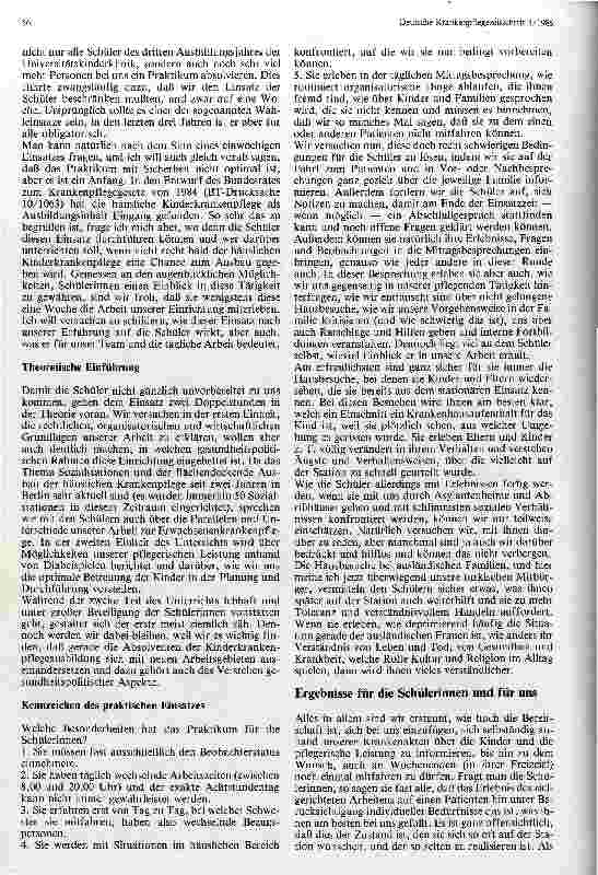 Vorschauseite 3: Häusliche Krankenpflege Teil III: Kinderkrankenpflegeausbildung in außerklinischen Bereich