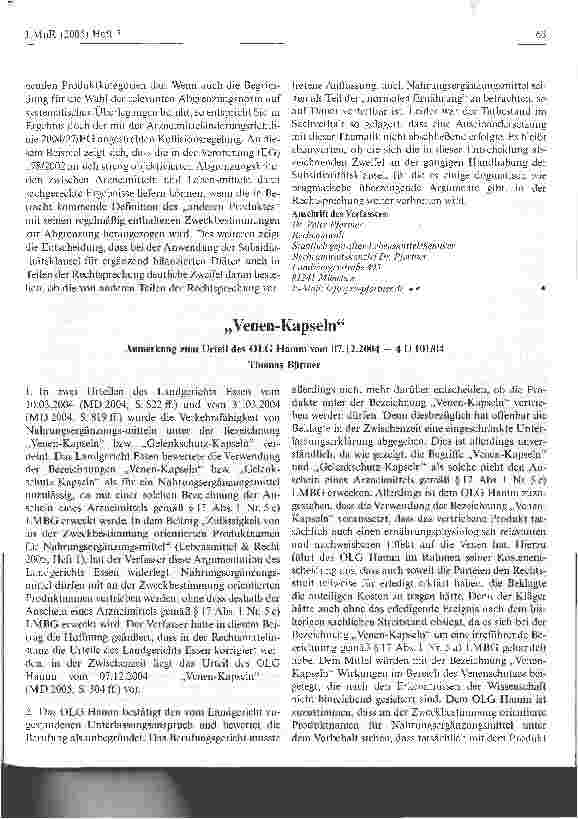 Vorschauseite 1: Venen-Kapseln