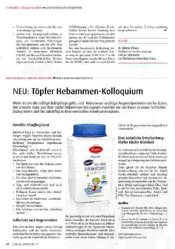Vorschauseite 2: Dt. Gesellschaft für Sozialpädiatrie und Jugendmedizin