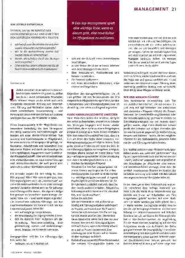 Vorschauseite 2: Führen mit Kultur