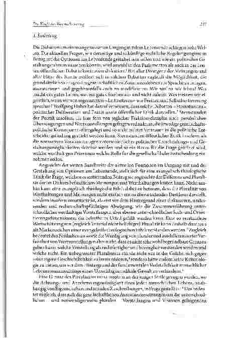 Vorschauseite 2: Die Kraft der Normalisierung Ein evangelisch-theologischer Beitrag zur Regelungder ärztlichen Suizidassistenz