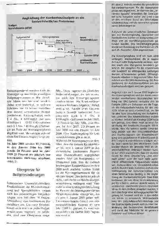 Vorschauseite 2: Veränderte Rahmenbedingungen für die Konvergenzphase2. FPÄndG am 1. Januar 2005 in Kraft getreten