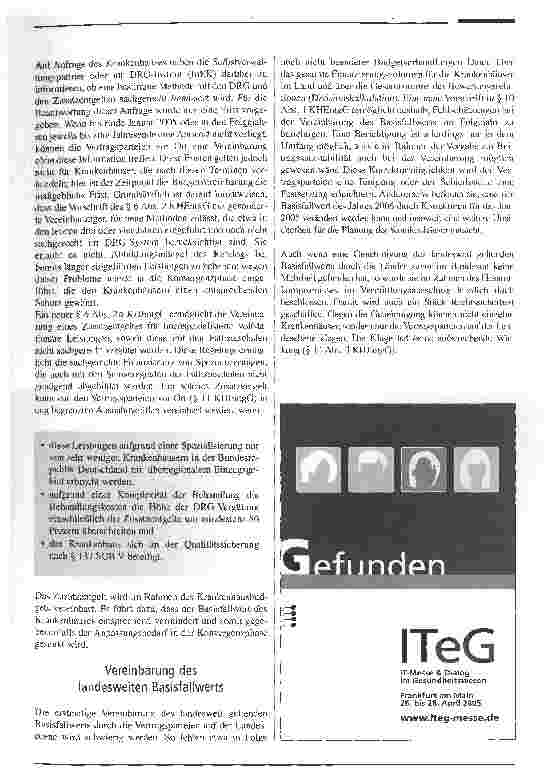 Vorschauseite 6: Veränderte Rahmenbedingungen für die Konvergenzphase2. FPÄndG am 1. Januar 2005 in Kraft getreten