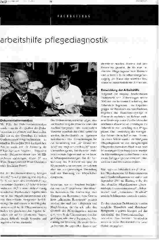 Vorschauseite 3: pflegediagnostik in der mobilen pflege