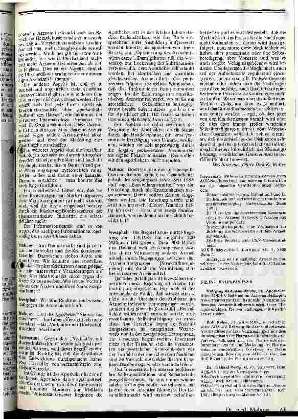 Vorschauseite 4: Ortskrankenkassen und Pharmaindustrie