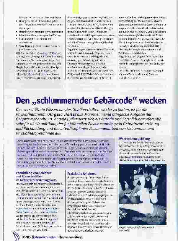 Vorschauseite 1: Den schlummernden Gebärcode wecken