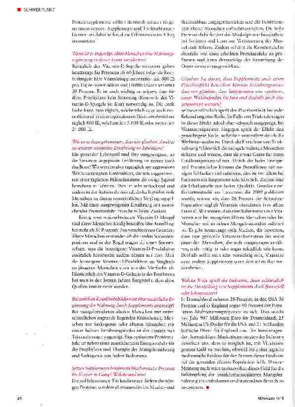 Vorschauseite 3: NOVAcura fragt nach!