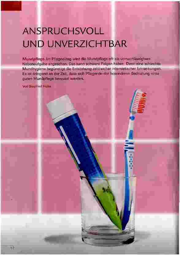 Vorschauseite 1: ANSPRUCHSVOLL UND UNVERZICHTBAR
