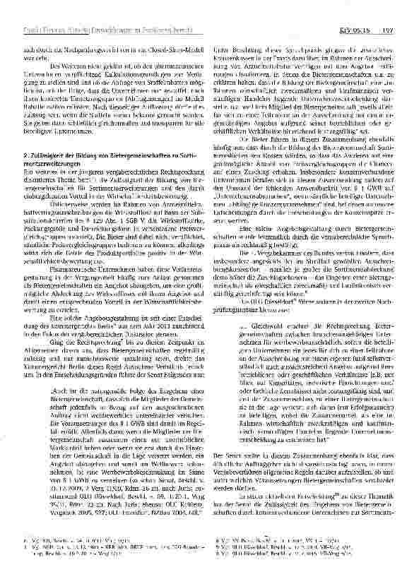 Vorschauseite 3: Aktuelle Entwicklungen im Sozialvergaberecht